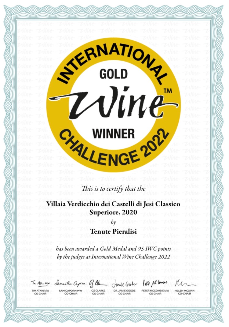 International Wine Challenge Tenute Pieralisi
